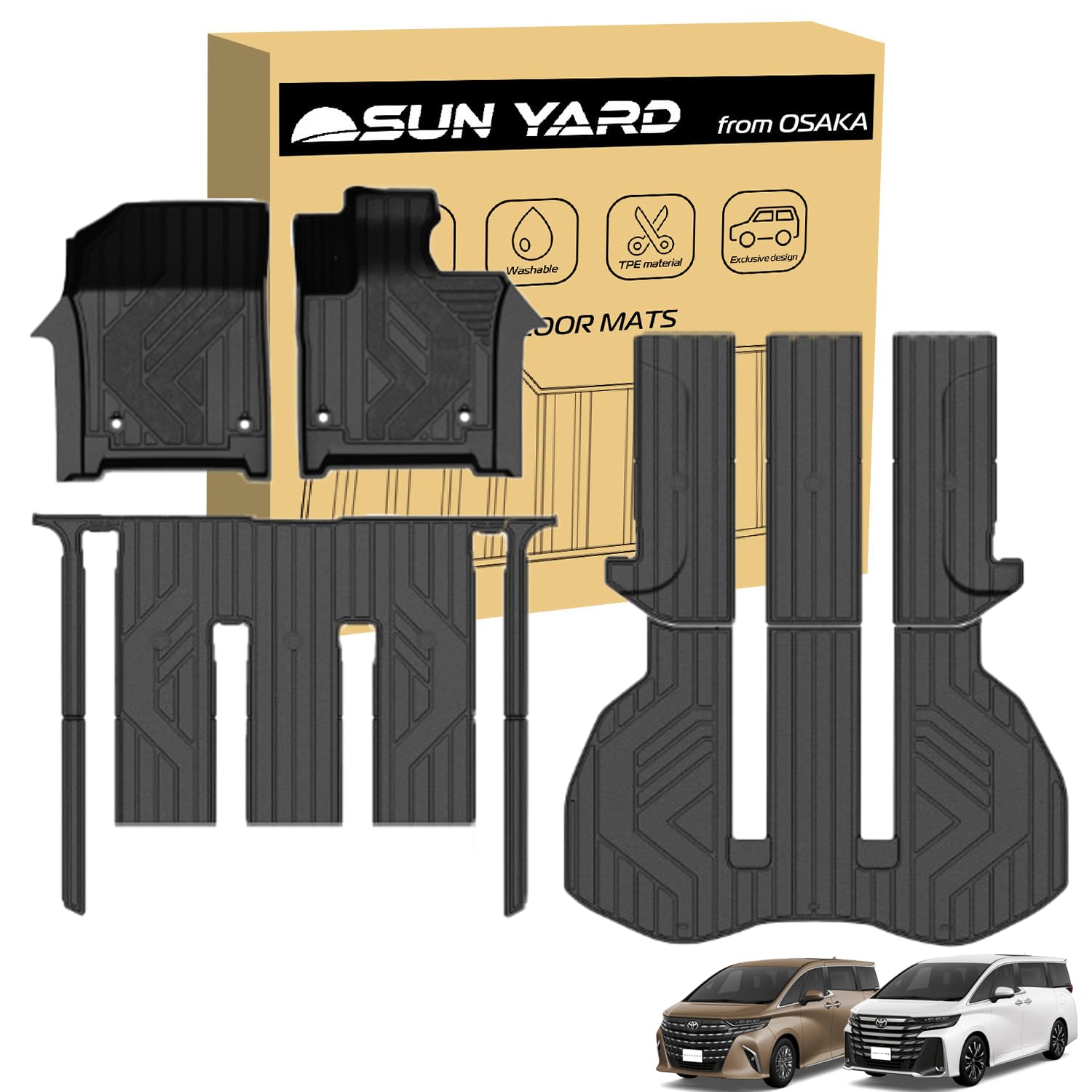 Amazon | 【SunYard】新型 アルファード ヴェルファイア40系適合
